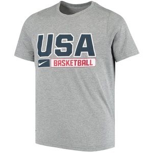 Nike Men’s Gray USA Basketball T-Shirt